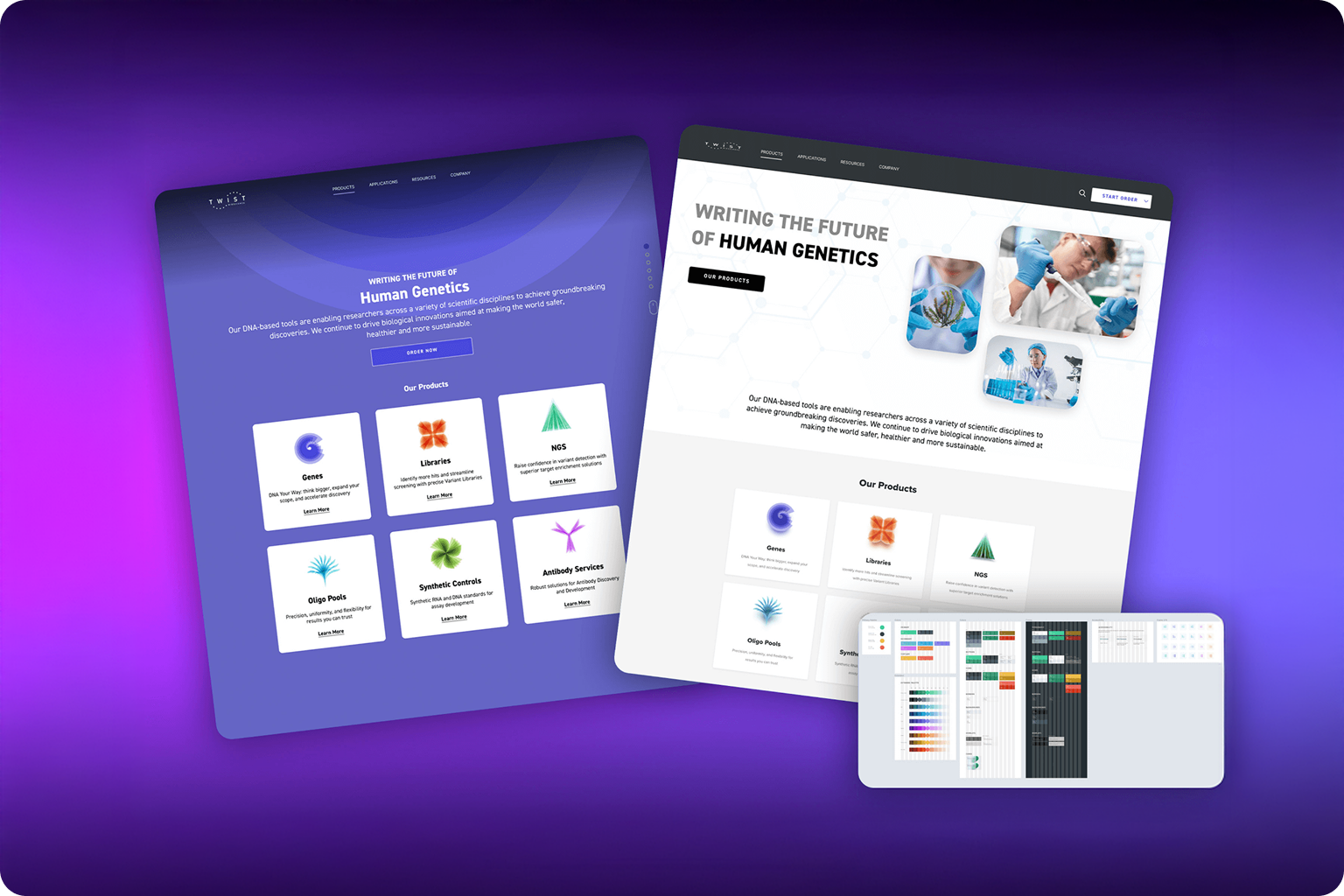 Twist Bioscience — עיצוב פלטפורמה לסינתזת DNA